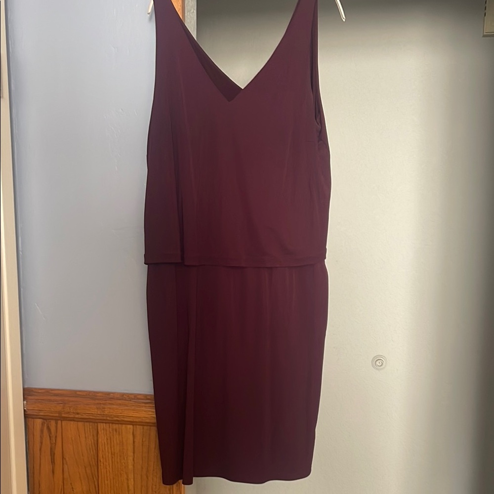 Lauren Ralph Lauren Deep Burgundy Blouse